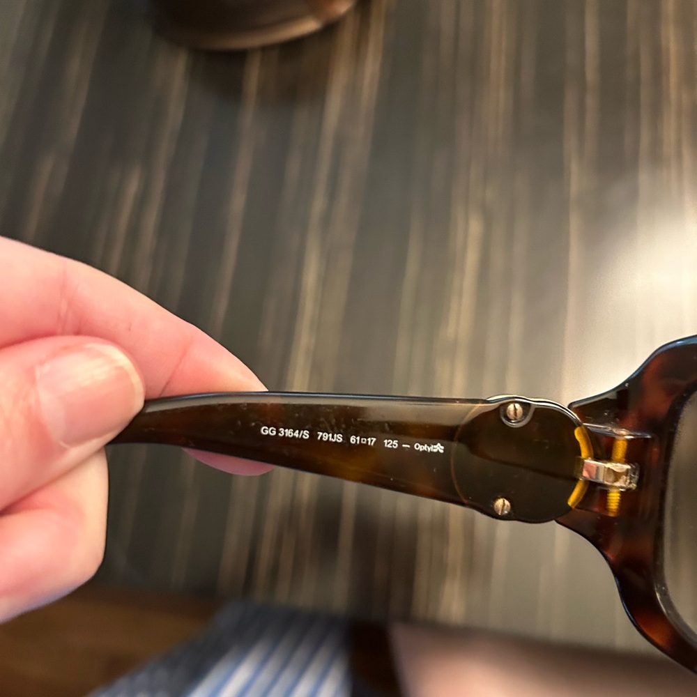 Gucci Square OversizedTortoiseshell Sunglasses 3164/S - Picture 5 of 6